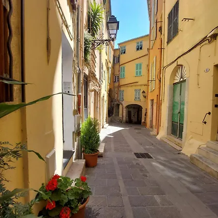 Vieille Climatise Rue Pietonne & A * Menton